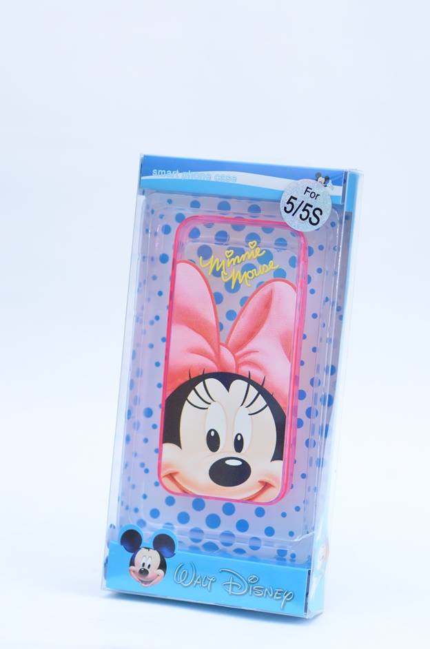 เคสไอโฟน5/5S เคสหลังใสลายการ์ตูนขอบยางซิลิโคลน รูปที่ 4