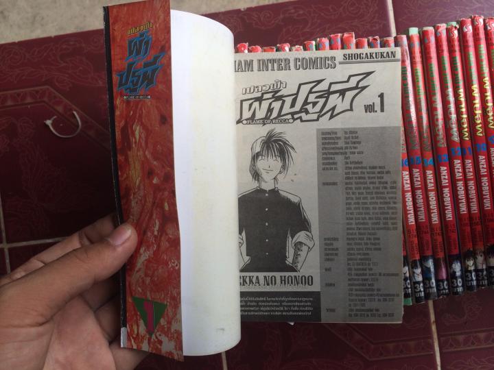 ขายหนังสือการ์ตูน เปลวฟ้า ผ่าปฐพี 33เล่มครบ รูปที่ 3