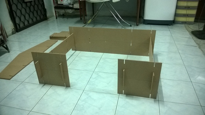 ขายบ้านของเล่นเด็ก บ้านเด็ก ขนาดเท่าตัวเด็ก ของเล่นบ้านตัวต่อ ประกอบง่าย เล่นสนุก ตกแต่งให้สวยงามตามจินตนาการ รูปที่ 4