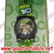 รูปย่อ นาฬิกาข้อมือเด็ก ดูเวลา Ben10 สีเขียว หน้าปัดมีไฟ เบนเทน นาฬิกาเด็ก ดิจิตอล digital รหัส wchben รูปที่2