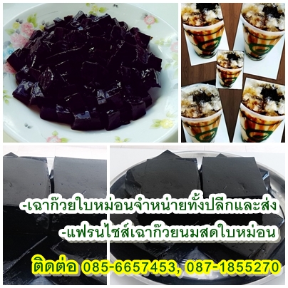 ขายเนื้อเฉาก๊วยใบหม่อน รูปที่ 3