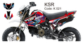 Graphic kit  KSR MSX 125 KLX140  KLX 150