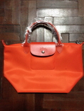 ขาย Longchamp Planete S หูสั้น สีส้ม