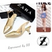 รูปย่อ พร้อมส่งค่ะ   ขายดีมาก!! อัพไซด์พร้อมรีวิว Zara ส้นทอง งานพรีเมี่ยมกล่องดำ Zara ทูโทนหนังแก้ว รูปที่3