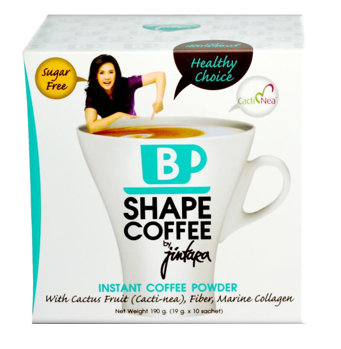 B-SHAPE COFFEE กาแฟบีเชฟ กาแฟบีเชฟ , B shape coffee by jintara รูปร่างสวย ผิวพรรณสดใส สุขภาพดี ด้วยกาแฟแหม่มจินตหรา เปลี รูปที่ 1