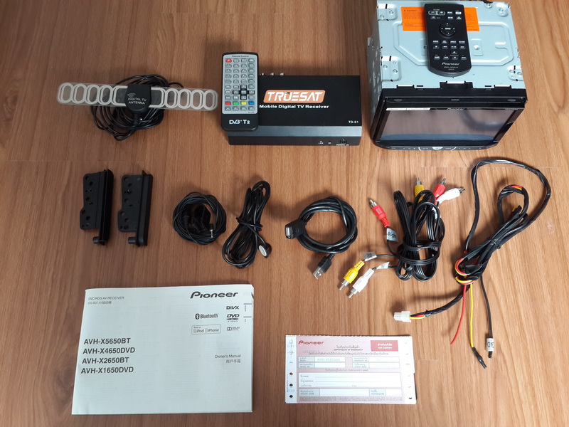 เครื่องเสียงติดรถยนต์  พร้อมกับ กล่องรับสัญญาณ Digital TV รูปที่ 5