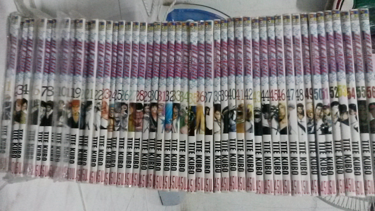 ขายหนังสือการ์ตูน Bleach เทพมรณะ มือสอง เล่ม 1-11,19-56 รูปที่ 1