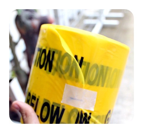 เทป Undeground warning เทปเตือนใต้ดิน รูปที่ 3