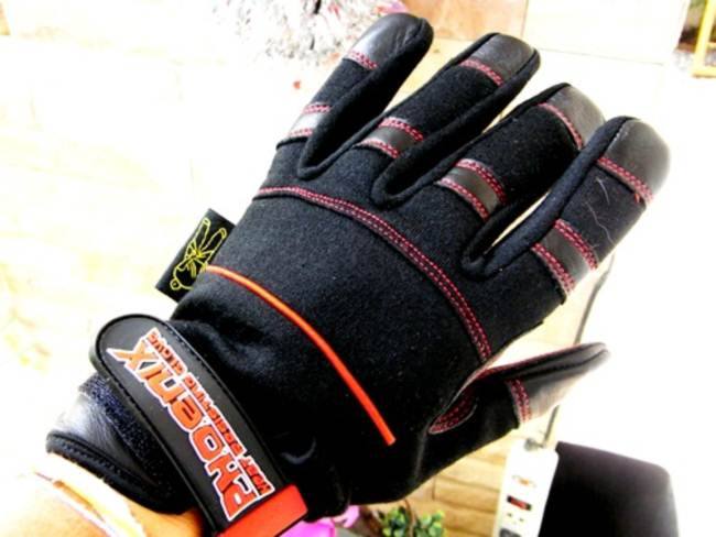 ถุงมือทนไฟ ดับเพลิง กู้ภัย ยกของ เหนียวและทนทาน Phoenix heat resistant รูปที่ 2