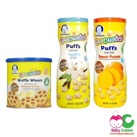 จำหน่ายขนมสำหรับเด็ก Gerber Graduates Finger Food นำเข้าจากอเมริกา รูปที่ 2