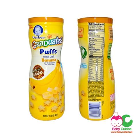 จำหน่ายขนมสำหรับเด็ก Gerber Graduates Finger Food นำเข้าจากอเมริกา รูปที่ 4
