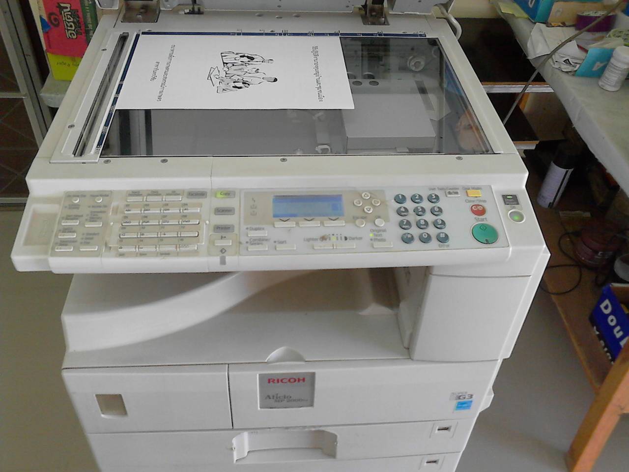 Ricoh mp af 2000 Le รูปที่ 6