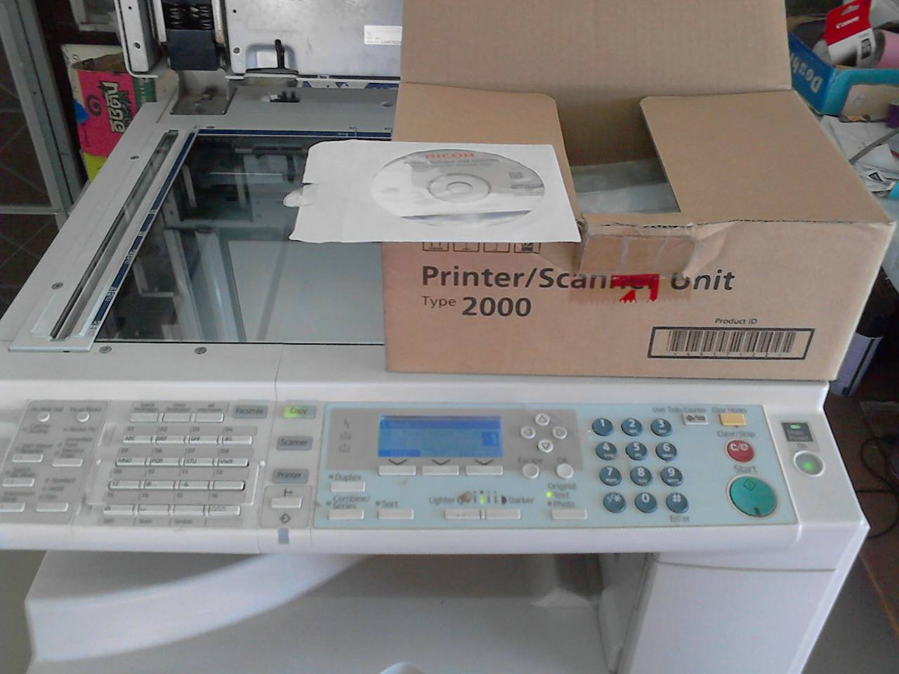 Ricoh mp af 2000 Le รูปที่ 3