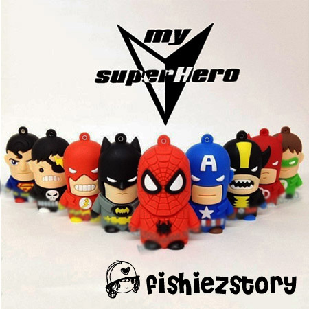 ยูเอสบีแฟลชไดร์ฟสไปเดอร์แมน 32GB (Spiderman USB Flashdrive 32GB) รูปที่ 1