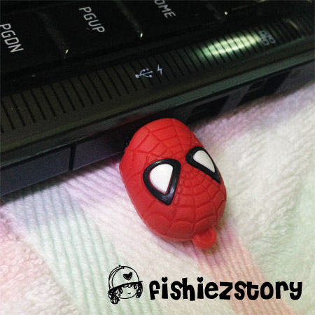 ยูเอสบีแฟลชไดร์ฟสไปเดอร์แมน 32GB (Spiderman USB Flashdrive 32GB) รูปที่ 4