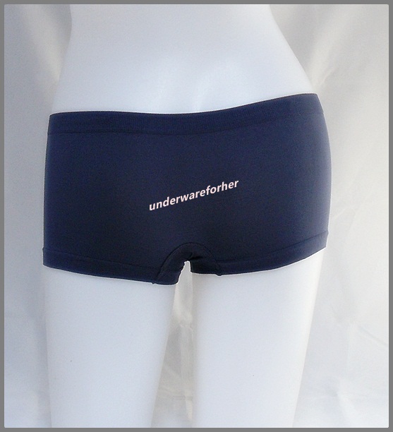ชุดชั้นในผู้หญิง Calvin Klein Boxer สีเทาเข้ม รูปที่ 4
