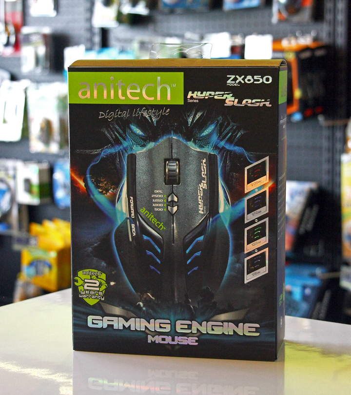 Mouse Anitech ZX850 ราคาประหยัด พร้อมจัดส่ง รูปที่ 2