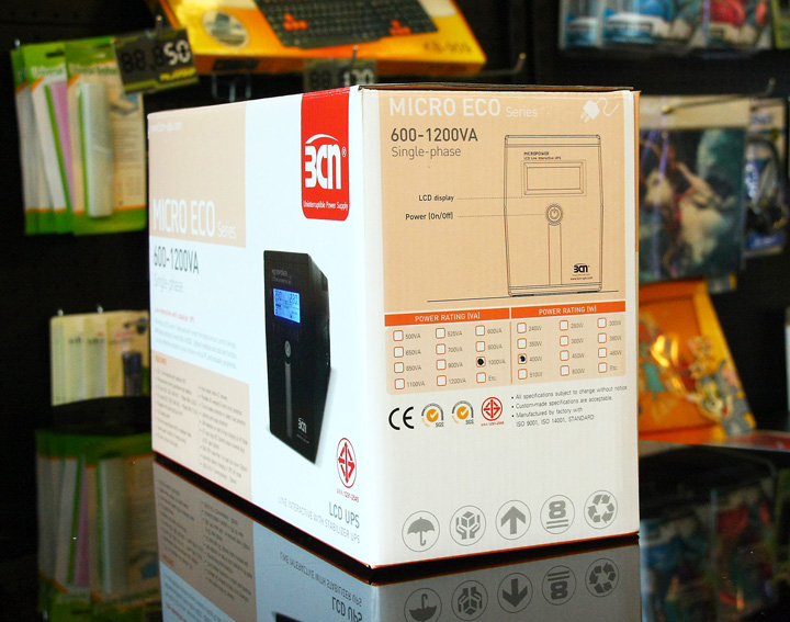 Micro ECO UPS BCN 1KVA สำรองไฟราคาสุดประหยัด(รีวิว) รูปที่ 3