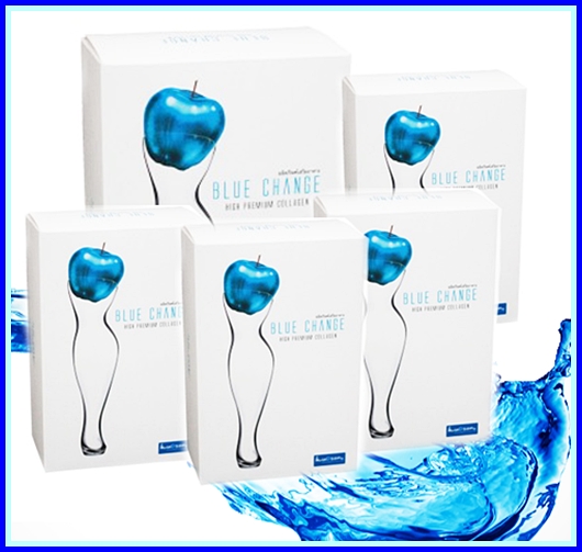 Blue Change  บลูเช้ง Blue Change Collagen บลูเช้ง คอลลาเจน ลดน้ำหนัก ช่วยสลายไขมันบริเวณหน้าท้อง ลดไขมันส่วนเกิน รูปที่ 1