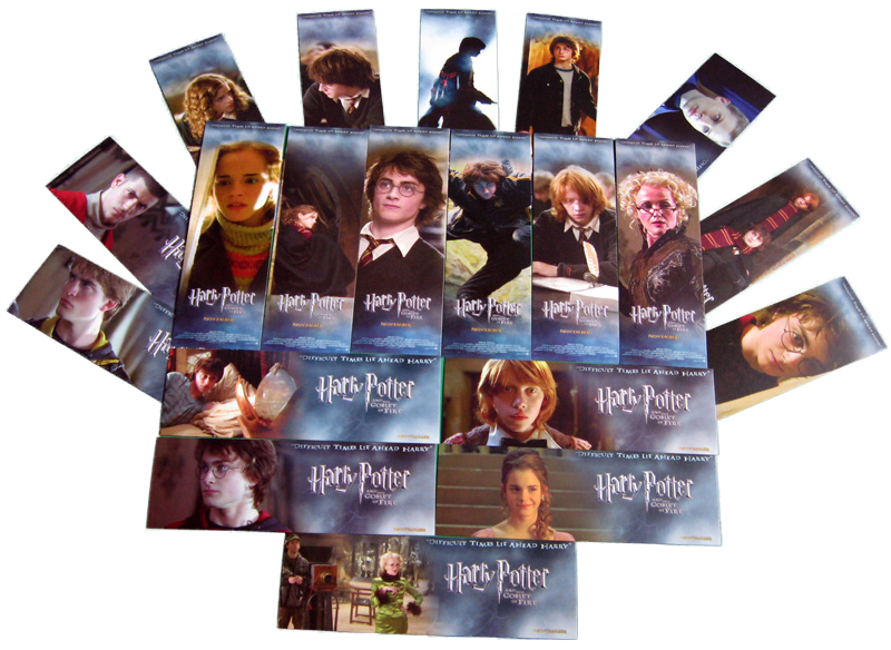 ที่คั่นหนังสือแฮร์รี่ พอตเตอร์ Harry Potter and The Goblet of Fire ชุด 20 แผ่น รูปที่ 2
