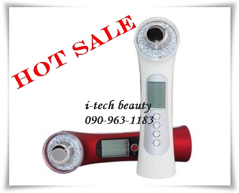 จำหน่ายเครื่องนวดหน้า Ultrasonic Photon Rejuvenation 5in1ใบหน้าตัวV ผิวสุขภาพดี คุณเองก็ทำได้ รูปที่ 2