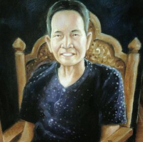 รับวาดภาพเหมือน สีน้ำมัน สีน้ำ รูปที่ 4