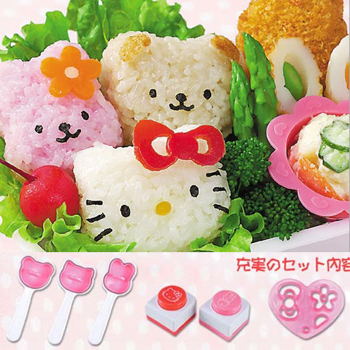 ชุดพิมพ์กดข้าว Hello Kitty &amp; Friends รูปที่ 2