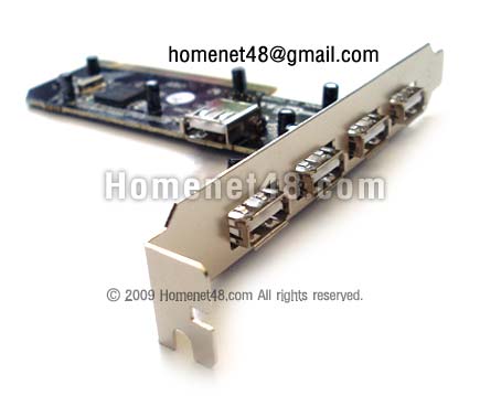 PCI Card to USB 2.0 (4+1) รูปที่ 1