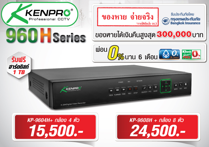 ขายกล้องวงจรปิด ด่วนโปรโมชั่นสุดคุ้ม ของหายได้รับคืนถึง 300,000 บาท ผ่อน 0% รูปที่ 3