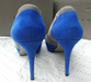 รูปย่อ รองเท้า charles and keith รุ่น ck1- 60360574 สี blue มือสอง size 39 รูปที่5