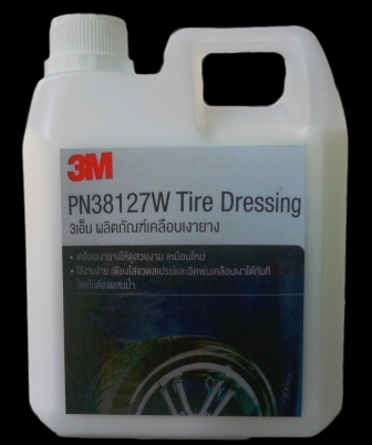 3M Tire Dressing PN38127W น้ำยาเคลือบเงายางรถยนต์ ขนาดทดลองใช้ บรรจุ 1 ลิตร รูปที่ 1