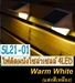 รูปย่อ SL21-01 ไฟติดผนังโซล่าเซลล์ 4 LED (Warm White) รูปที่4