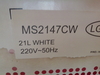รูปย่อ ขาย Microwave LG Oven ราคา 2,000 บาท รุ่น MS 2147 CW สีขาว ควบคุมด้วยระบบดิจิตอล ความจุ 21 ลิตร รูปที่6