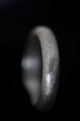 แหวนเงินผิวทำลวดลาย Handmade Silver Ring with etched or hammered surface