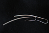 รูปย่อ ต่างหูเงินแท่งยาว Handmade Long Thai Sterling Silver Stick Earring รูปที่4
