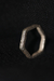รูปย่อ แหวนเงินหกเหลี่ยม Handmade hexagonal ring in hammered silver wire รูปที่3