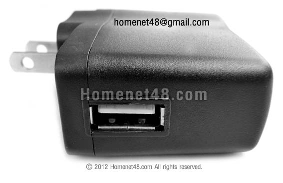 ที่ชาร์จไฟ USB เสียบกับปลั๊กไฟบ้าน (ZH-6003) รูปที่ 2
