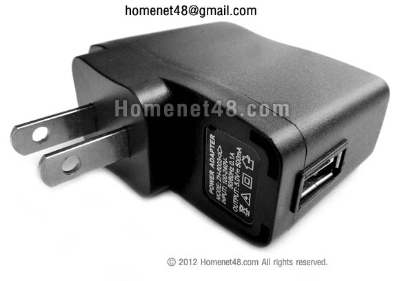 ที่ชาร์จไฟ USB เสียบกับปลั๊กไฟบ้าน (ZH-6003) รูปที่ 1