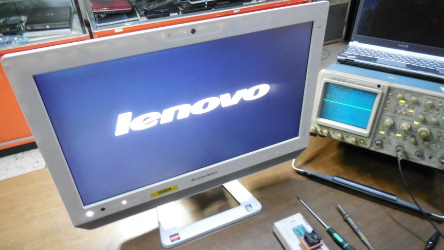 Lenovo C325 All In One เปิดไม่ติด on ไม่ได้ ลุงกันต์ให้บริการซ่อม รูปที่ 4