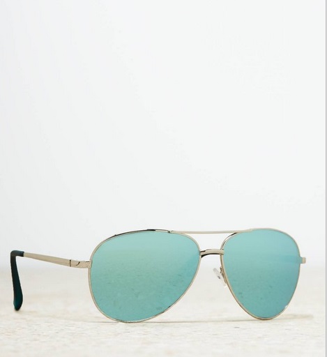 แว่นกันแดด American Eagle รุ่น AEO AVIATOR SUNGLASSES COLOR : BLUE SILVER รูปที่ 1