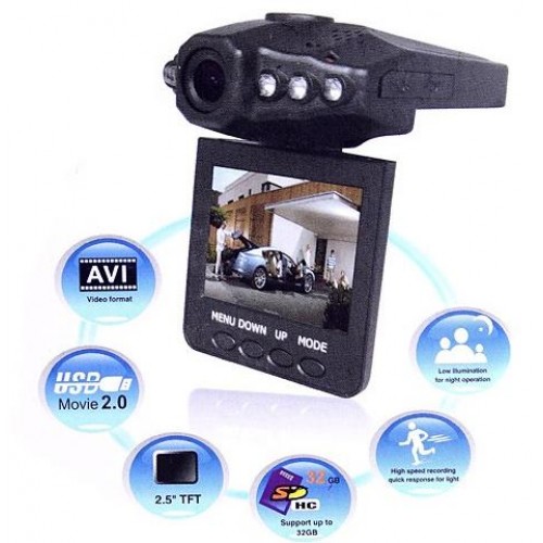 กล้องติดรถยนต์ HD DVR ราคาถูก (ไม่รวม SD Card) สินค้าหมด..!!!! รูปที่ 3