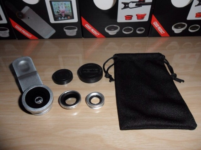 Universal Clip Lens 3 in 1 สำหรับมือถือ รูปที่ 5