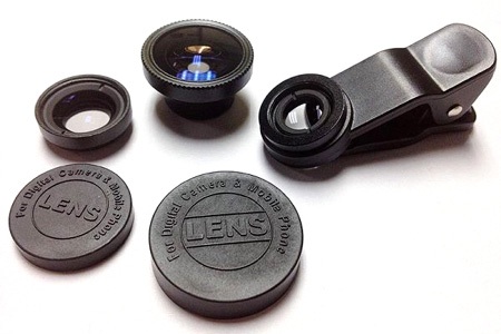 Universal Clip Lens 3 in 1 สำหรับมือถือ รูปที่ 4