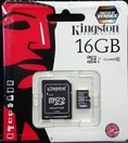 Memory Kingston Micro SD Class10-16GB