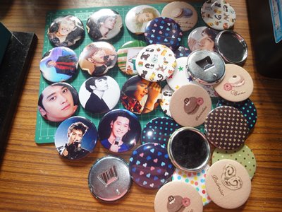 ชุดเครื่ิิองทำเข็มกลัด ปั๊มเข็มกลัดขนาด 58mm (5.8cm) รูปที่ 7