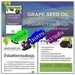 รูปย่อ น้ำมันองุ่นสกัดเย็น Grape seed oil สร้างภูมคุ้มกันต่อต้านอนุมูลอิสระ รูปที่6