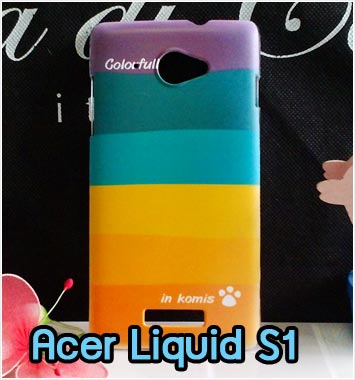 M807-03 เคสแข็ง Acer Liquid S1 ลาย Colorfull Day รูปที่ 1