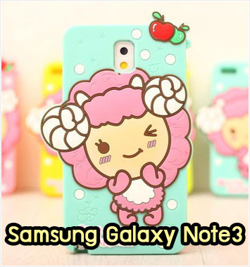 M950-04 เคสซิลิโคน Samsung Galaxy Note แกะสีมินท์ รูปที่ 1