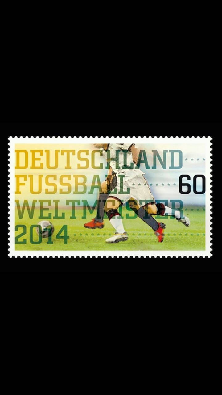 แสตมป์ FIFA World Cups 2014 Germany รูปที่ 1