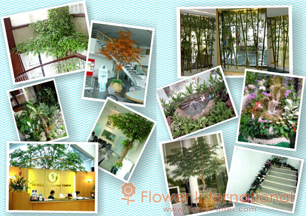 ดอกไม้ประดิษฐ์จากพลาสติก รูปที่ 4